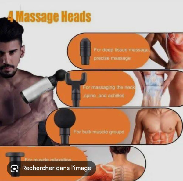 ⁦Grand Massage Gun حجم كبير⁩ - الصورة ⁦6⁩