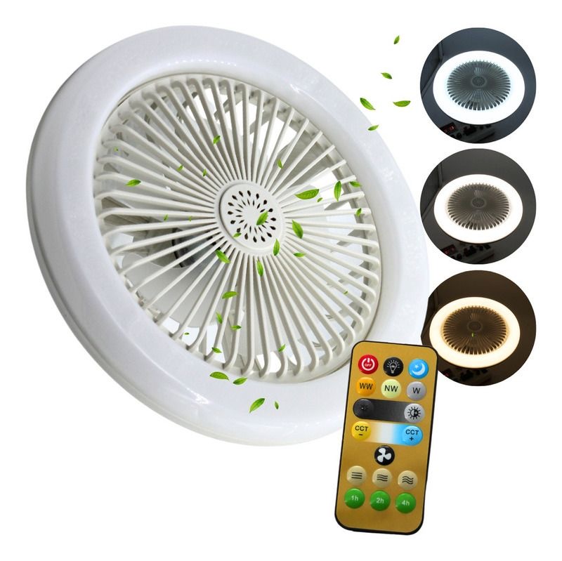 مصباح لاد متعدد الإستعمالات زائد مروحة 30 واط✨ - Image 4